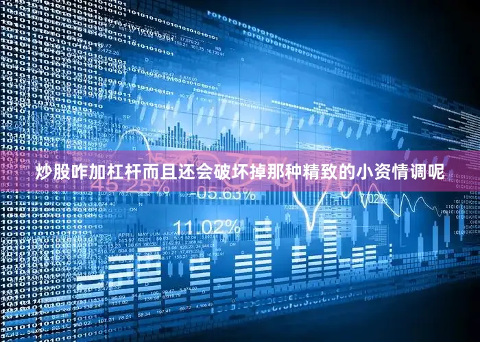 炒股咋加杠杆而且还会破坏掉那种精致的小资情调呢